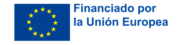 logotipo Financiado por la Unión Europea