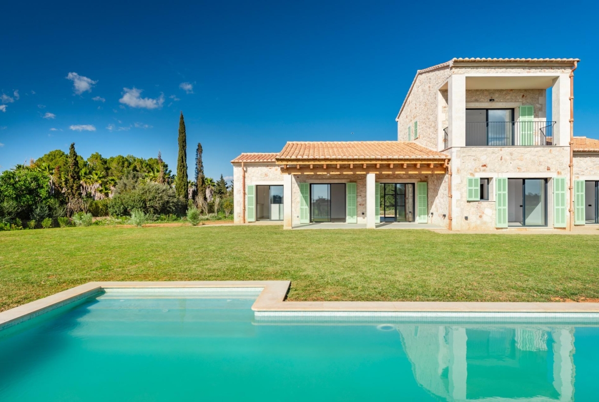 Vista exterior de la casa Campos