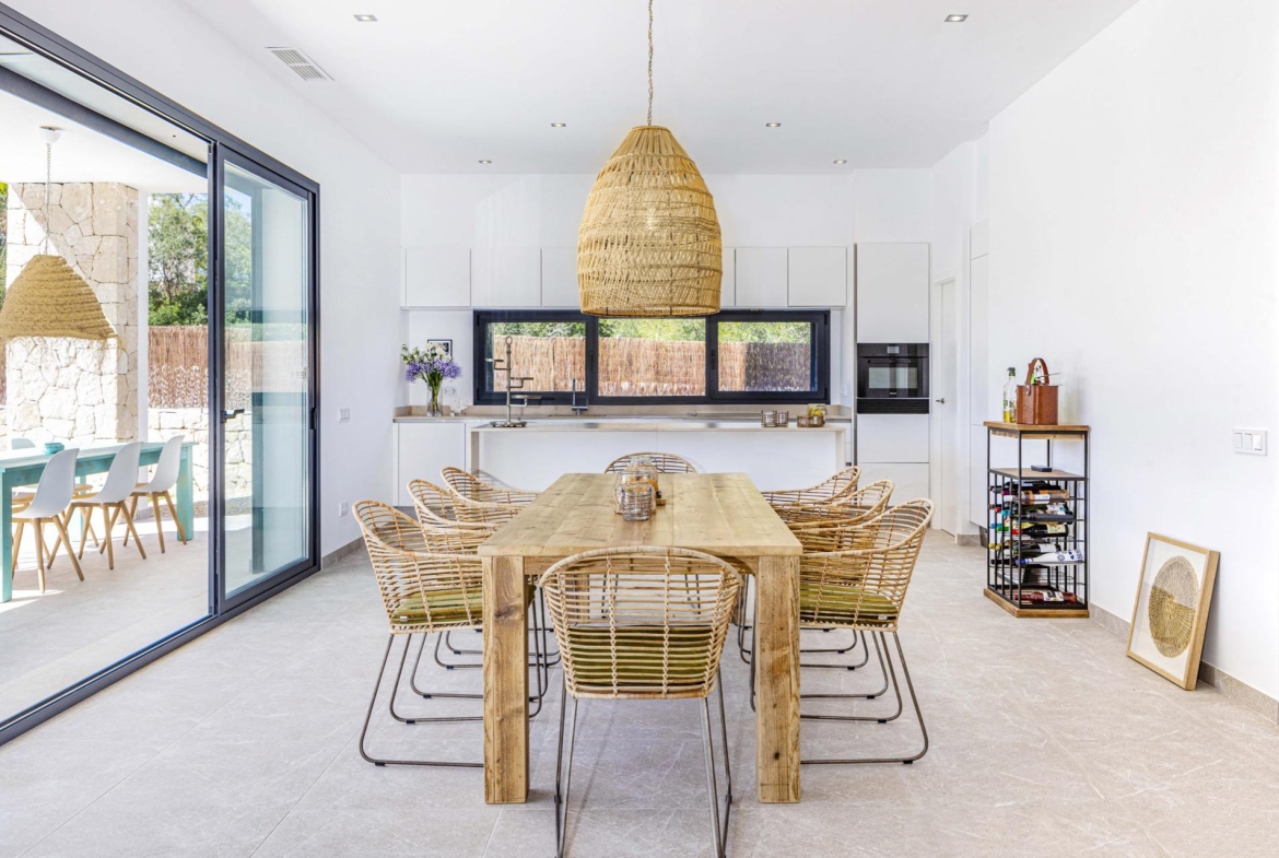 Comedor elegante tropical Bendinat, Calvià