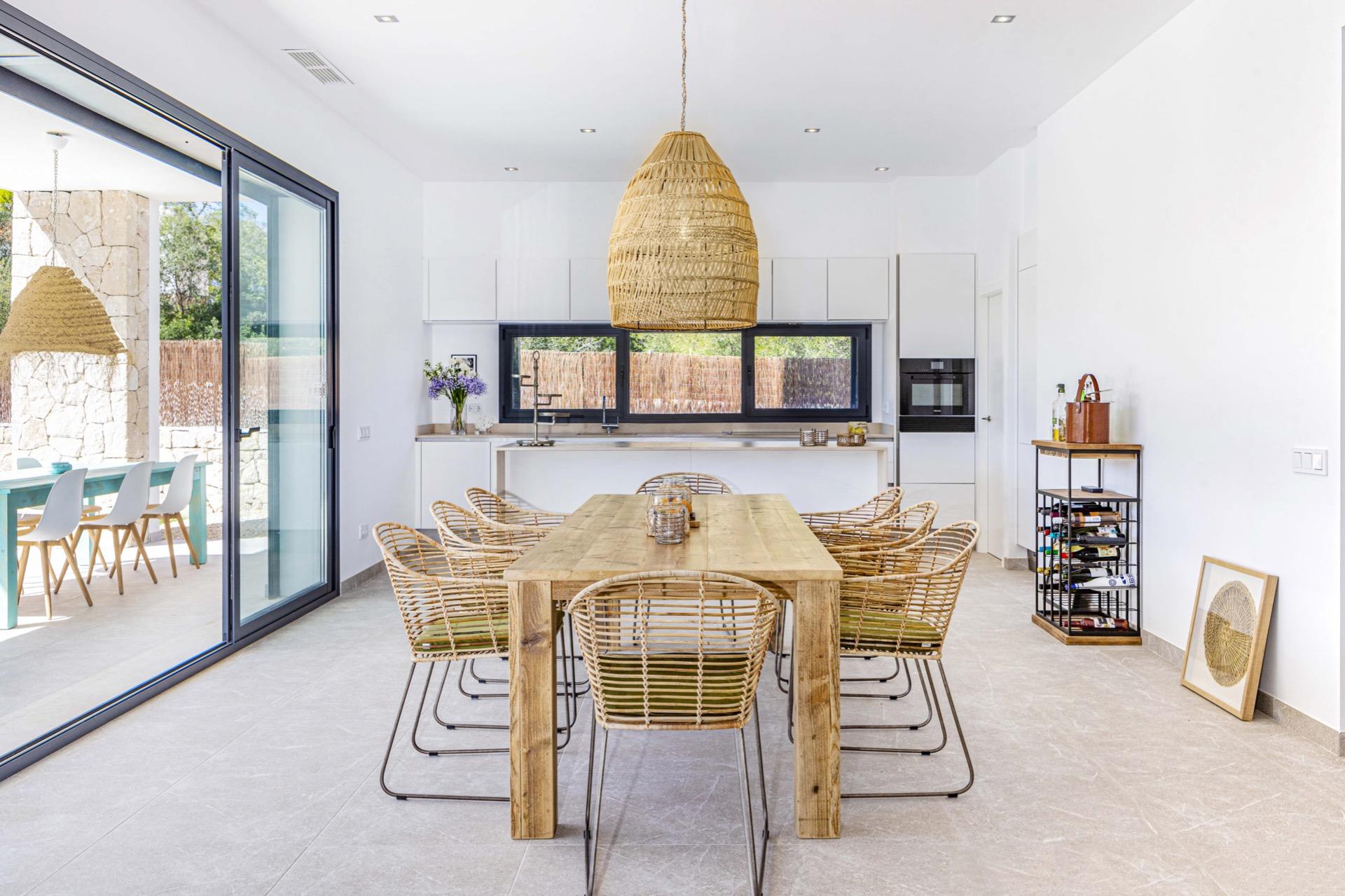 Comedor elegante tropical Bendinat, Calvià