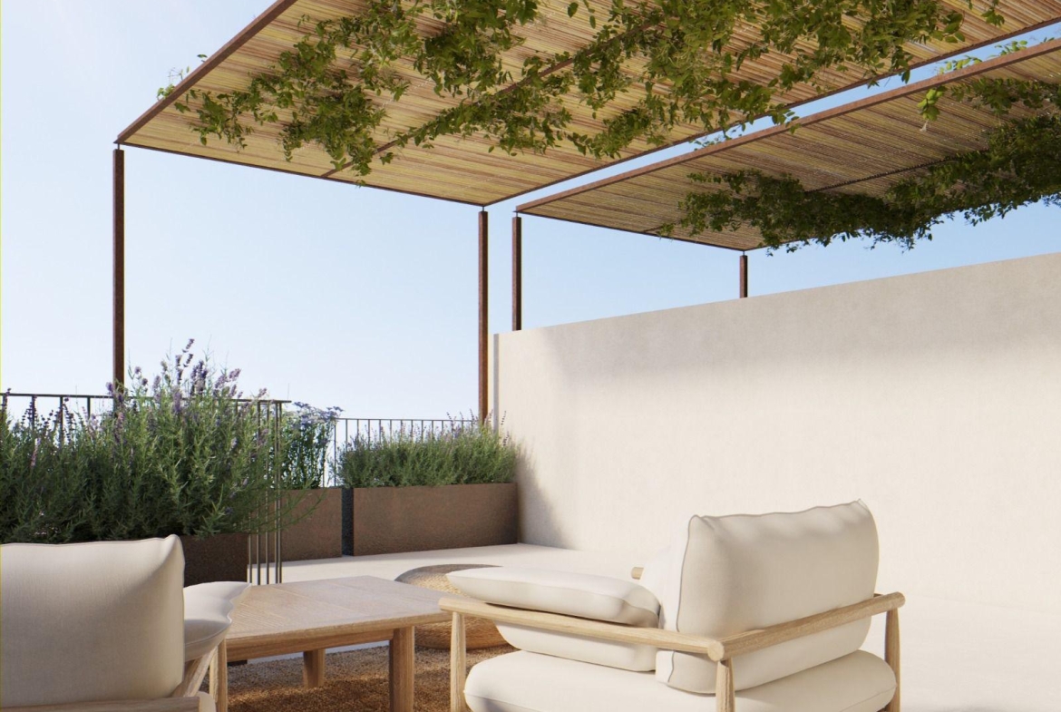 terraza casa santany