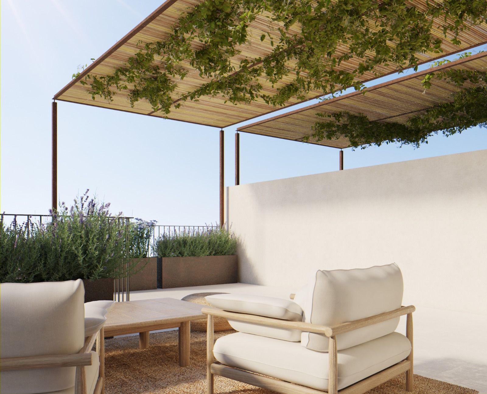 terraza casa santany