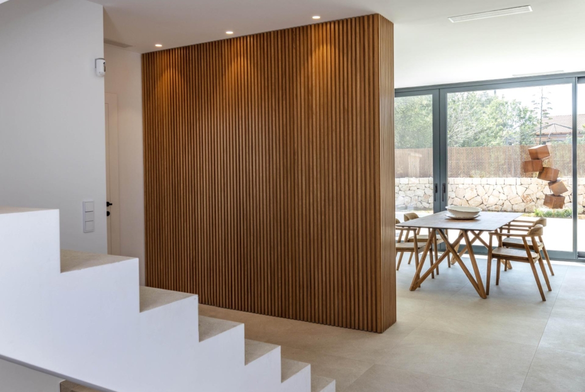 vista interior en Villa de Lujo en Cala Figuera