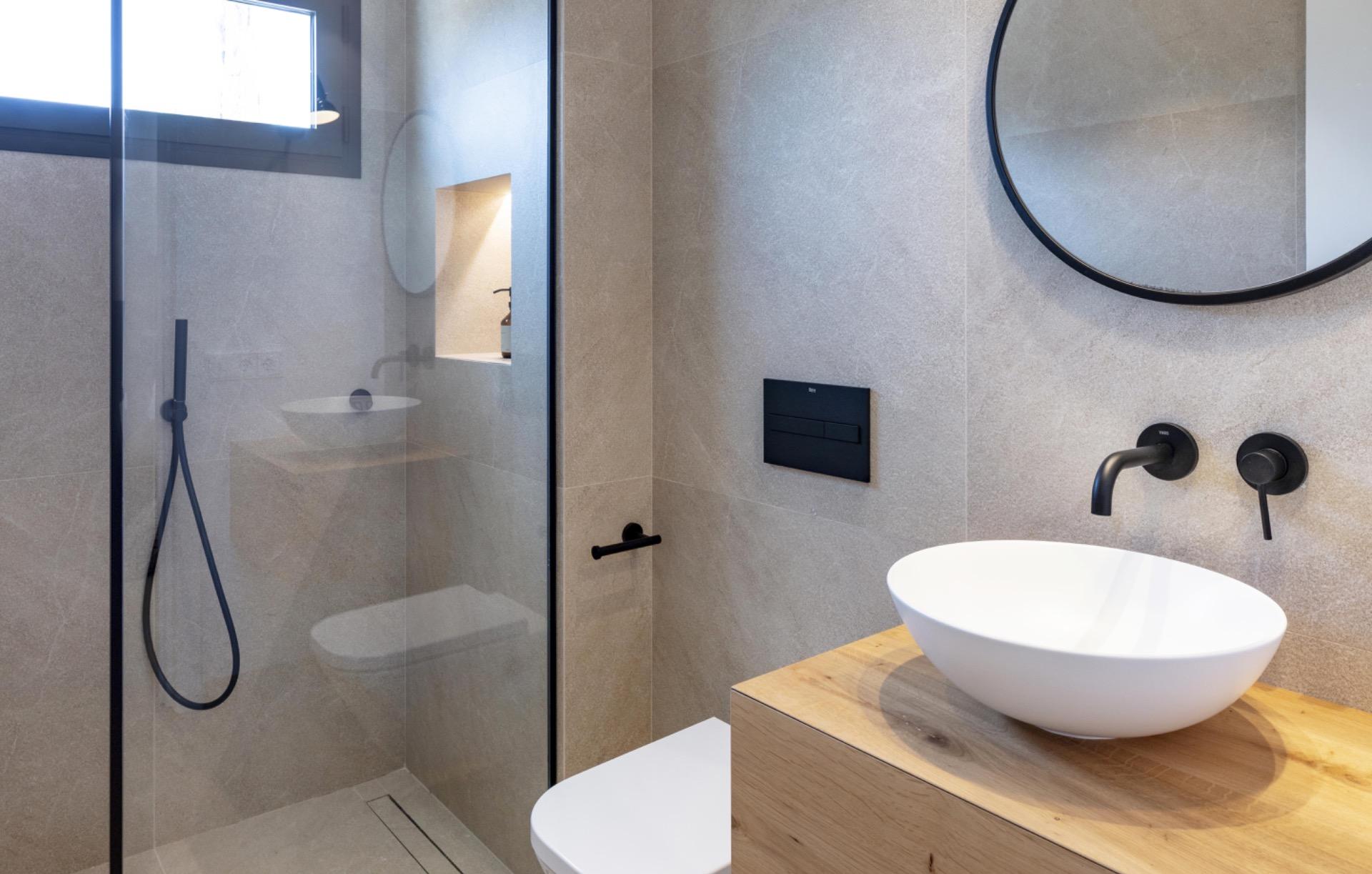 tocador en Villa de Lujo en Cala Figuera