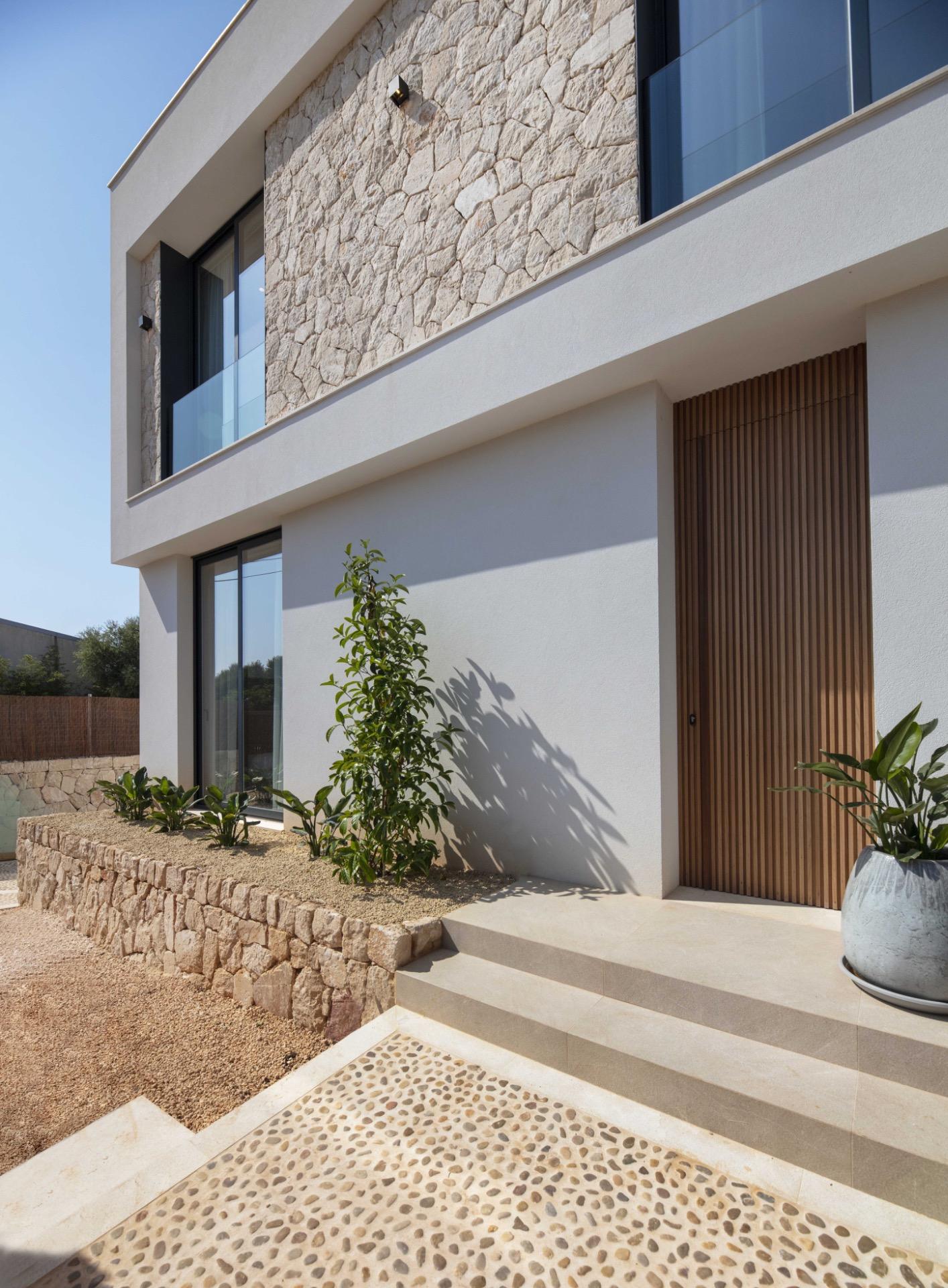 entrada en Villa de Lujo en Cala Figuera