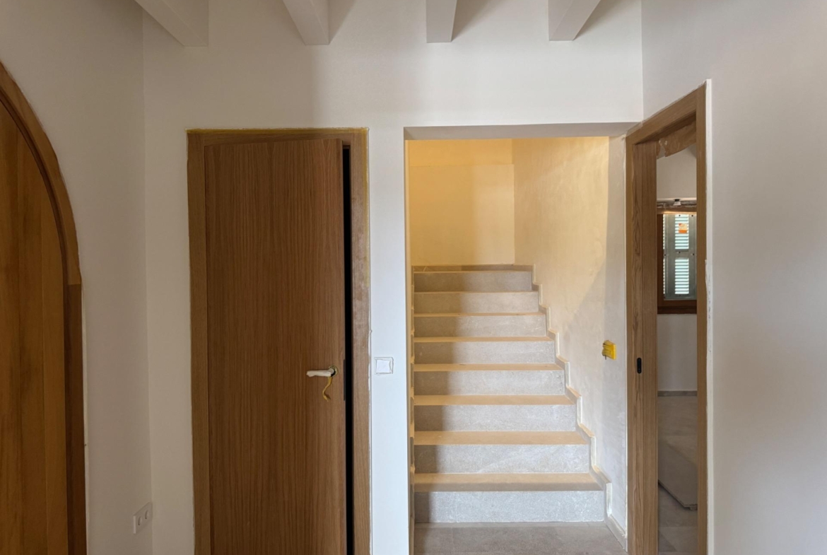 escaleras piso superior Villa de Lujo en Ses salines