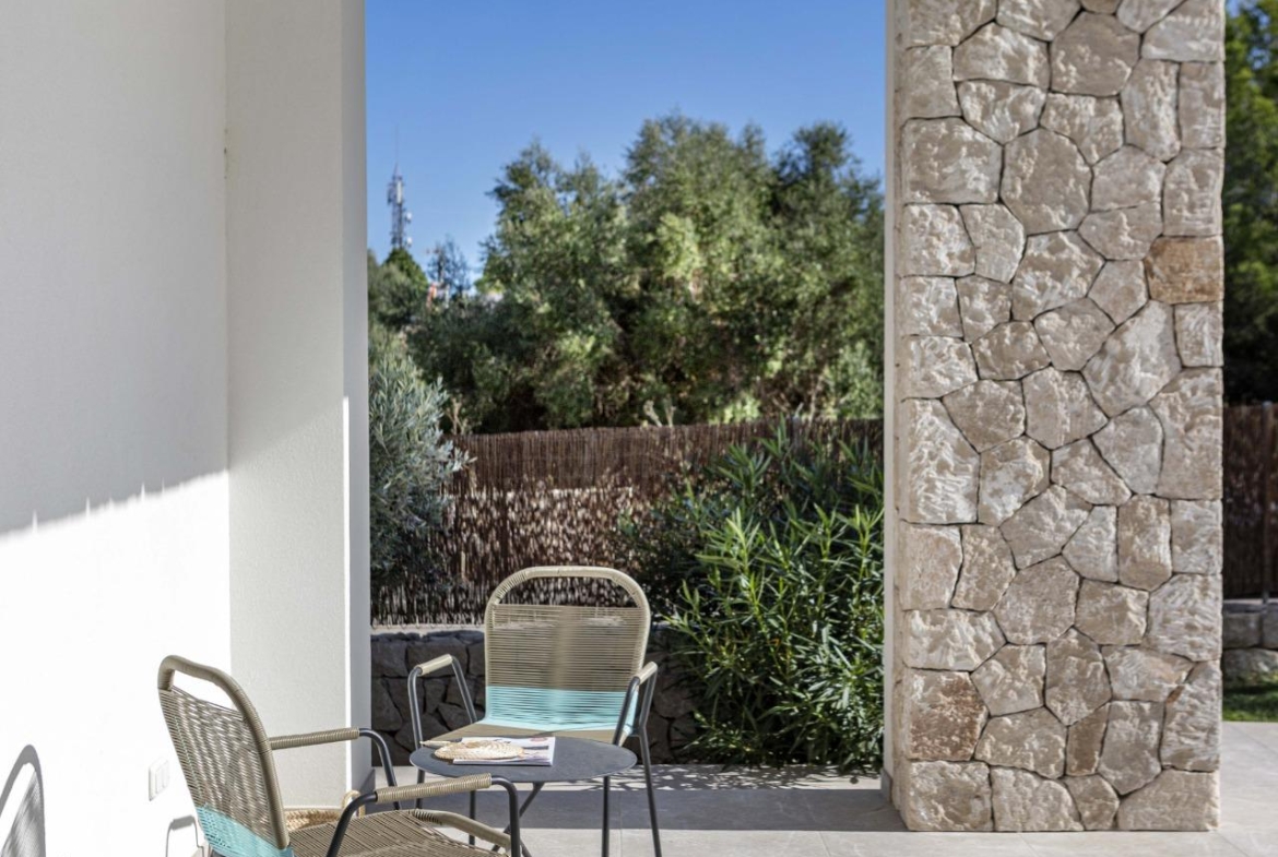 terraza villa de lujo en Bonanova