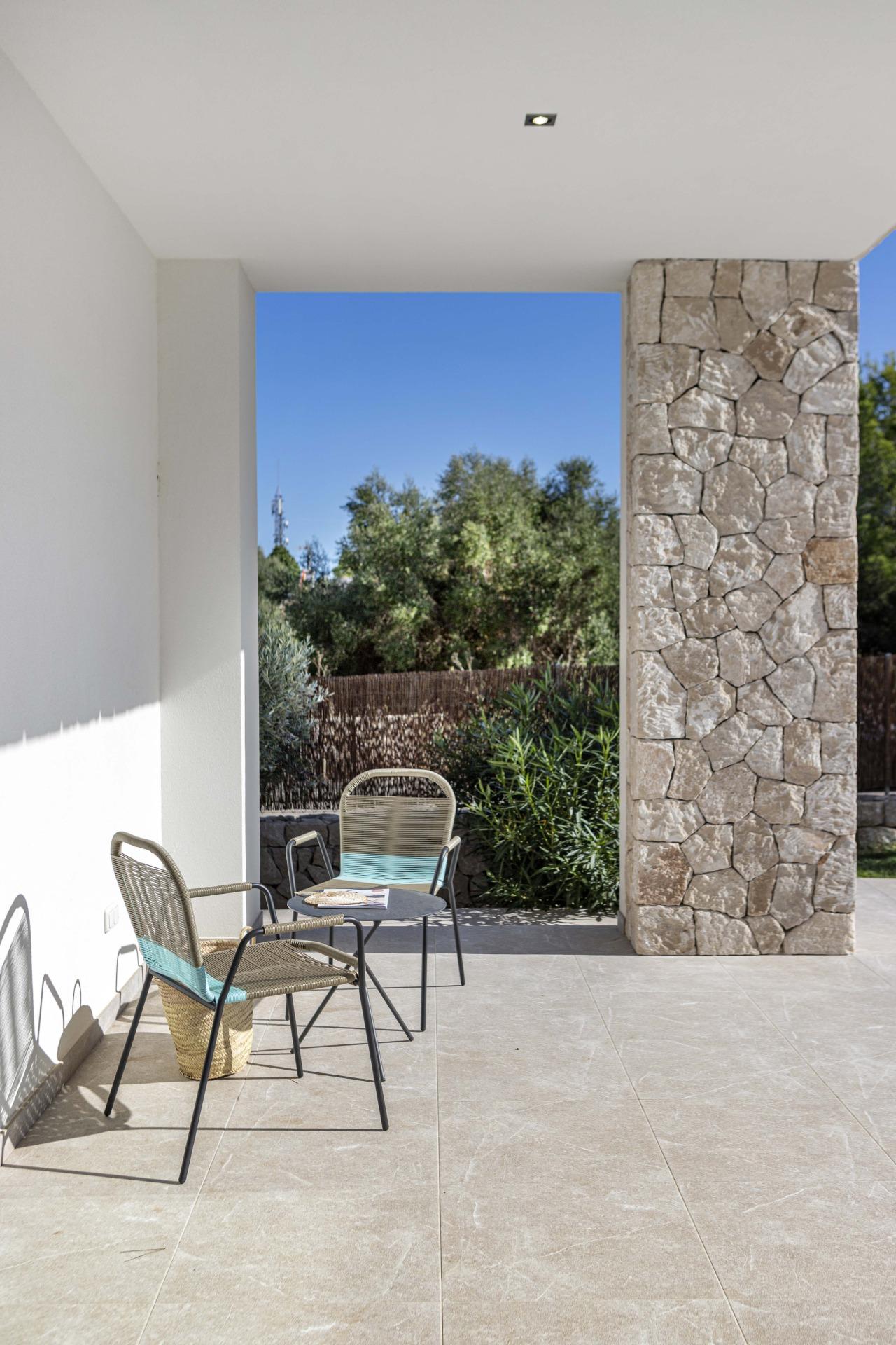 terraza villa de lujo en Bonanova